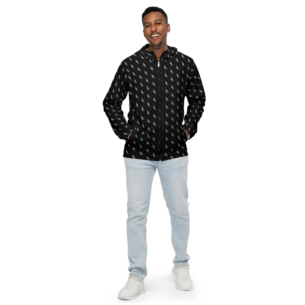 Unisex Windbreaker Black-Line No.086 "1 of 1K Master-Exclusive" by Léon LeRef