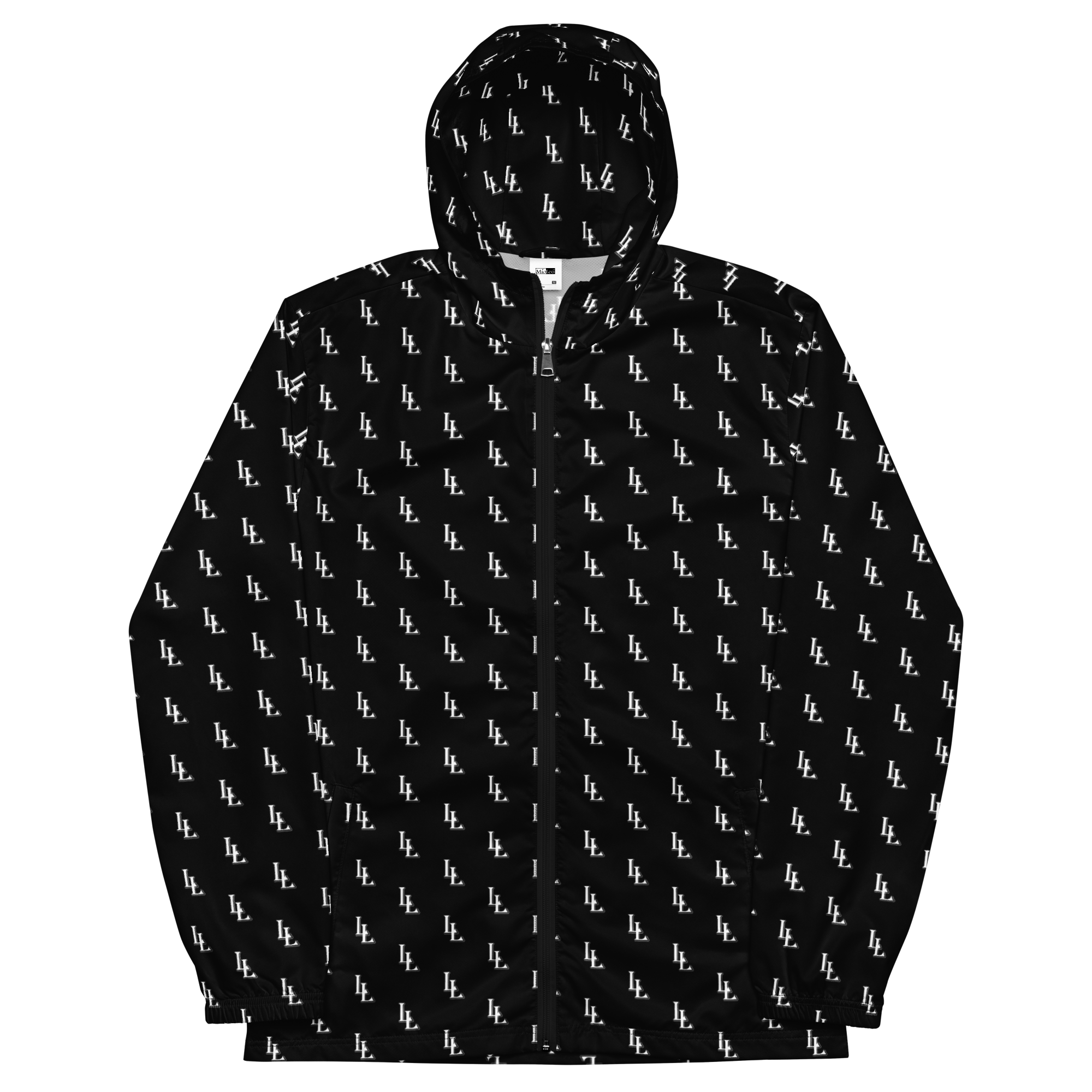 Unisex Windbreaker Black-Line No.086 "1 of 1K Master-Exclusive" by Léon LeRef