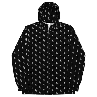 Unisex Windbreaker Black-Line No.086 "1 of 1K" by Léon LeRef