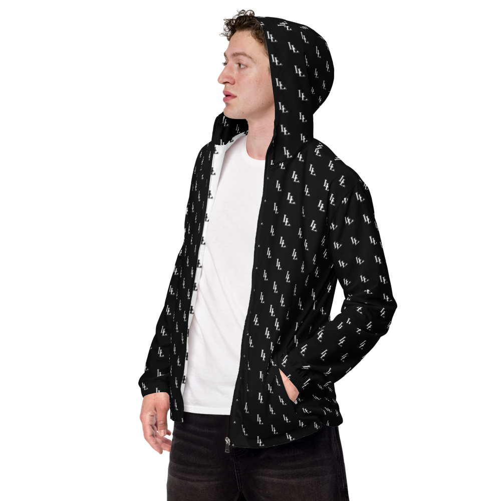 Unisex Windbreaker Black-Line No.086 "1 of 1K Master-Exclusive" by Léon LeRef
