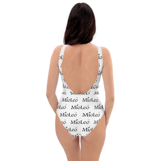 Women´s Two-Color-Piece Swimsuit White-Line No.203 "unlimited" by MioLeo