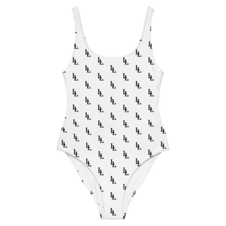 Women´s One-Piece Swimsuit Black-Line No.085 "1 of 2K" by Léon LeRef