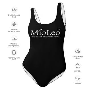 Women´s Two-Color-Piece Swimsuit White-Line No.203 "unlimited" by MioLeo