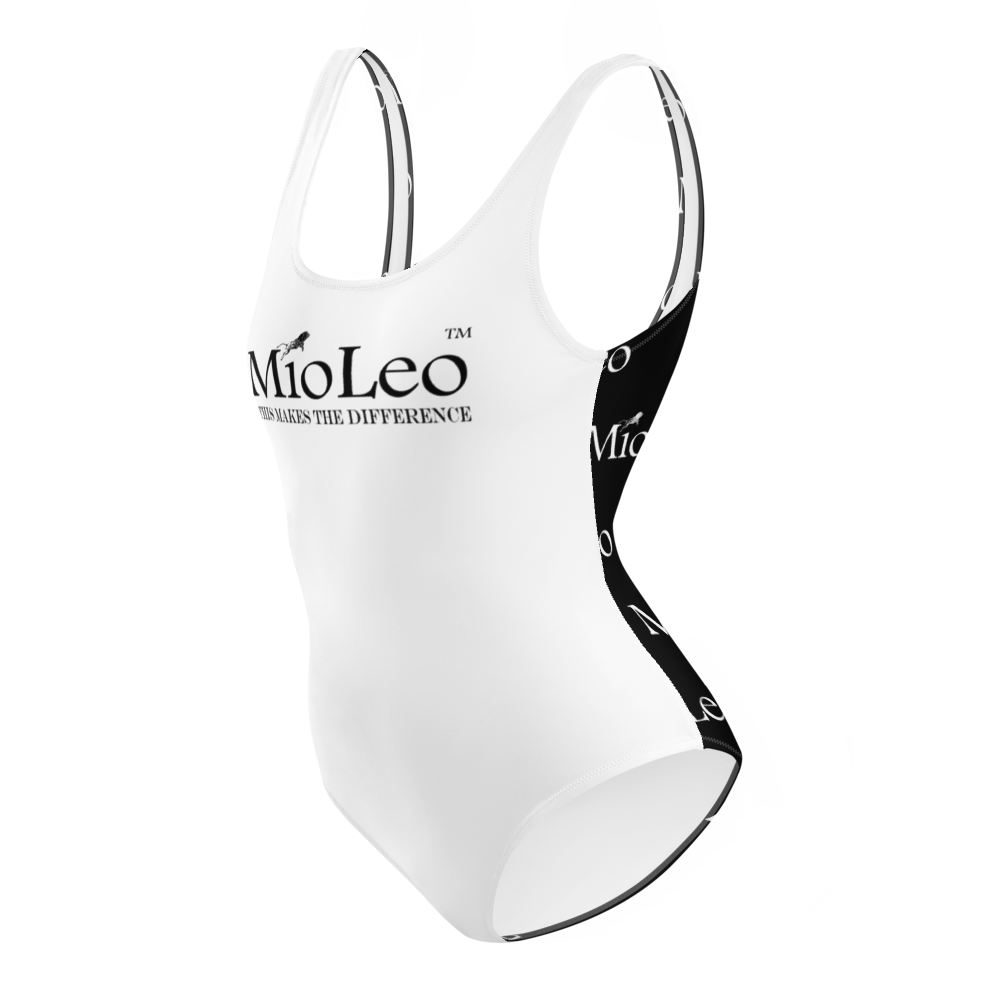 Women´s Two-Color-Piece Swimsuit White-Line No.202 "unlimited" by MioLeo