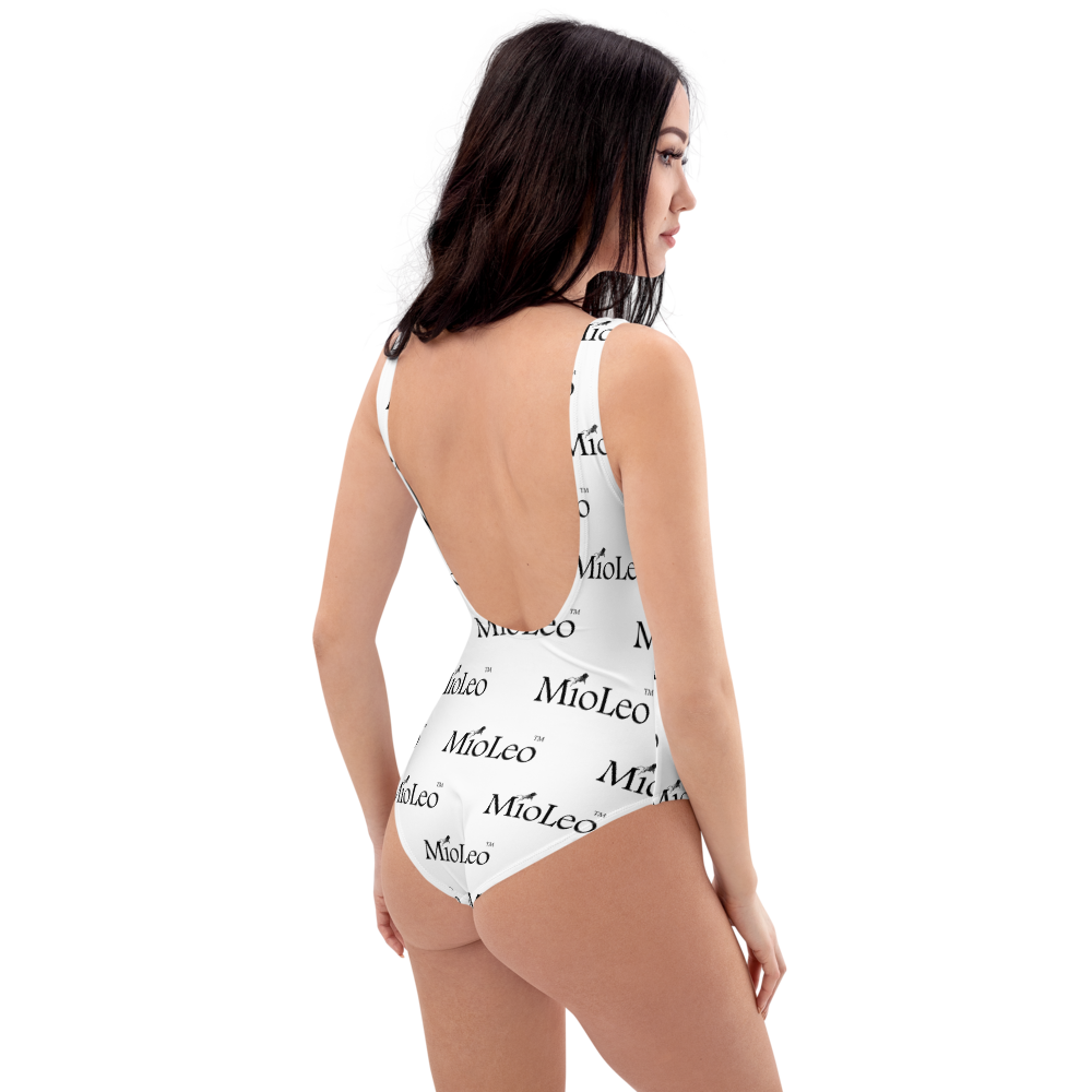 Women´s One-Piece Swimsuit White-Line No.202 "1 of 1K" by MioLeo