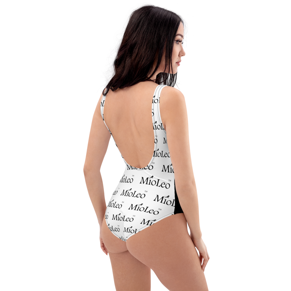 Women´s Two-Color-Piece Swimsuit White-Line No.203 "unlimited" by MioLeo