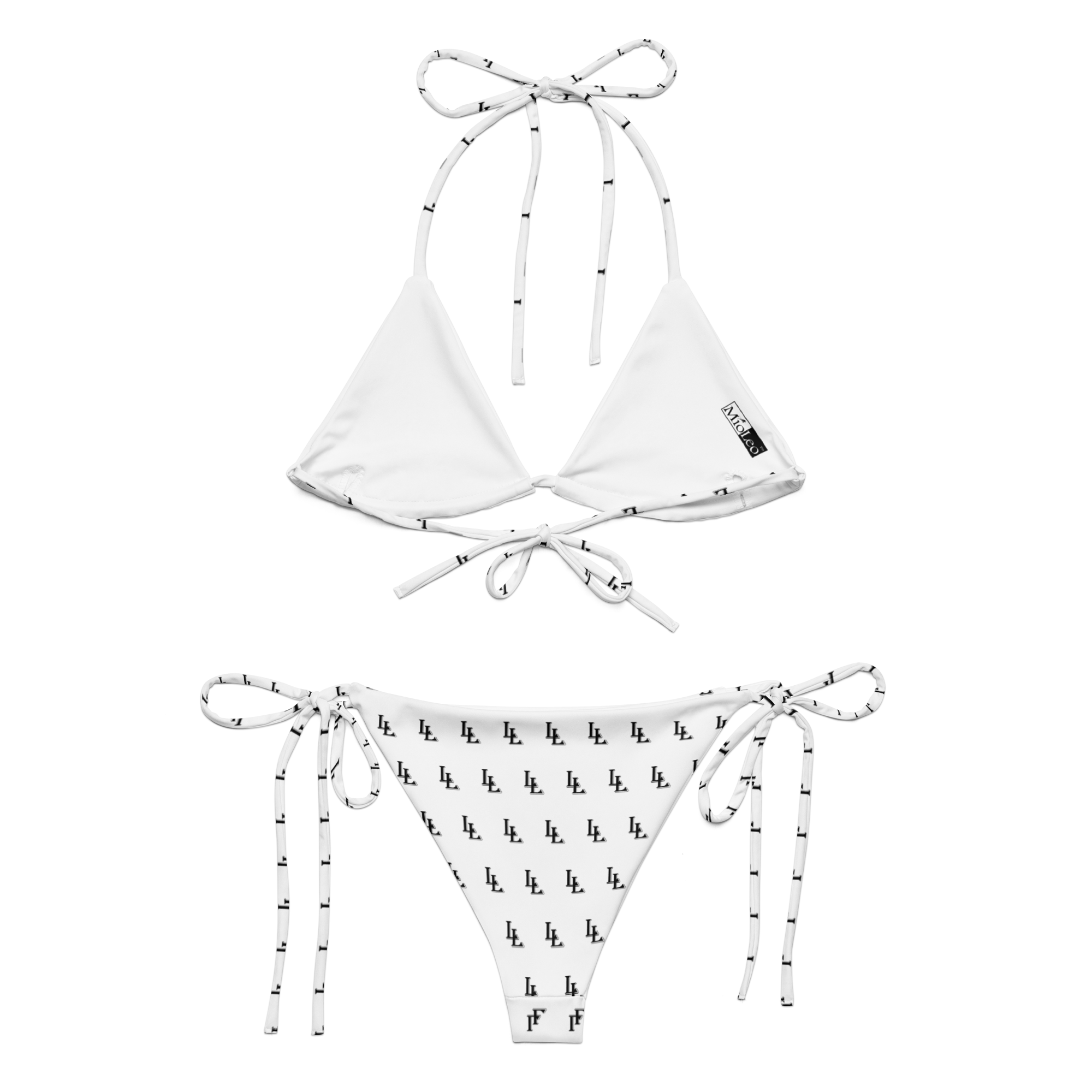Women´s String Bikini Black-Line No.085 "1 of 1K Master-Exclusive" by Léon LeRef