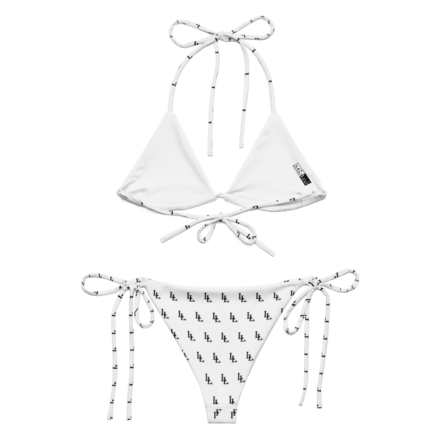 Women´s String Bikini Black-Line No.085 "1 of 2K" by Léon LeRef