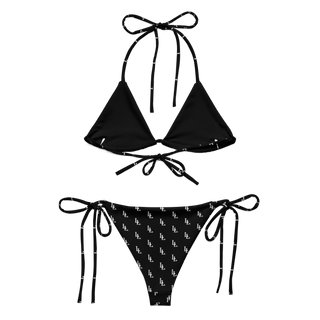 Women´s String Bikini Black-Line No.086 "1 of 2K" by Léon LeRef