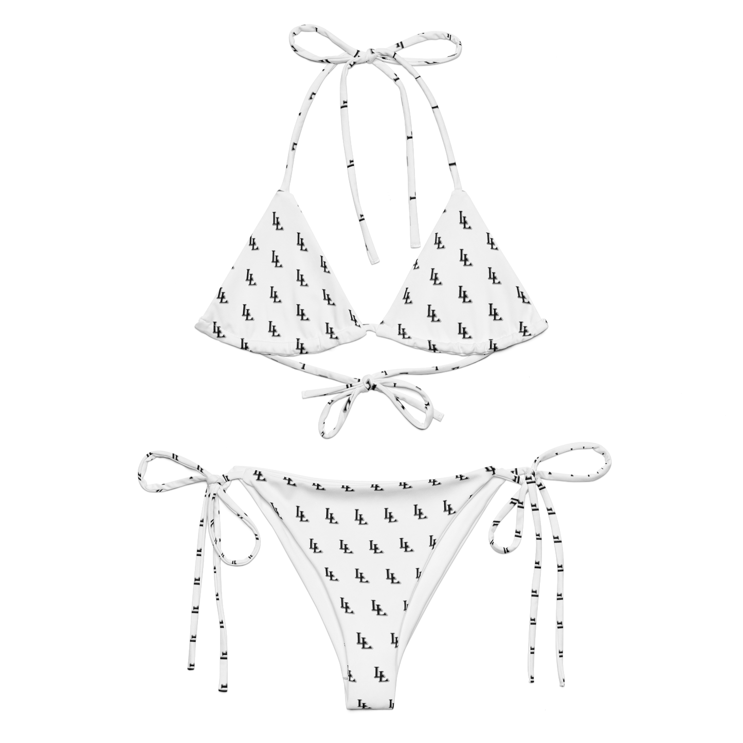 Women´s String Bikini Black-Line No.085 "1 of 2K" by Léon LeRef