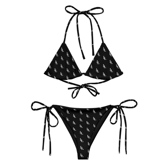 Women´s String Bikini Black-Line No.086 "1 of 2K" by Léon LeRef