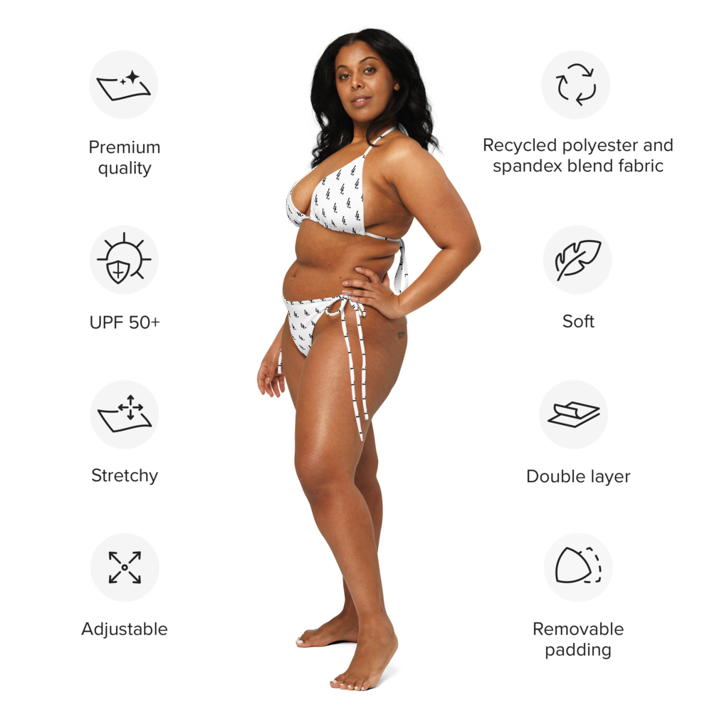 Women´s String Bikini Black-Line No.085 "1 of 1K Master-Exclusive" by Léon LeRef