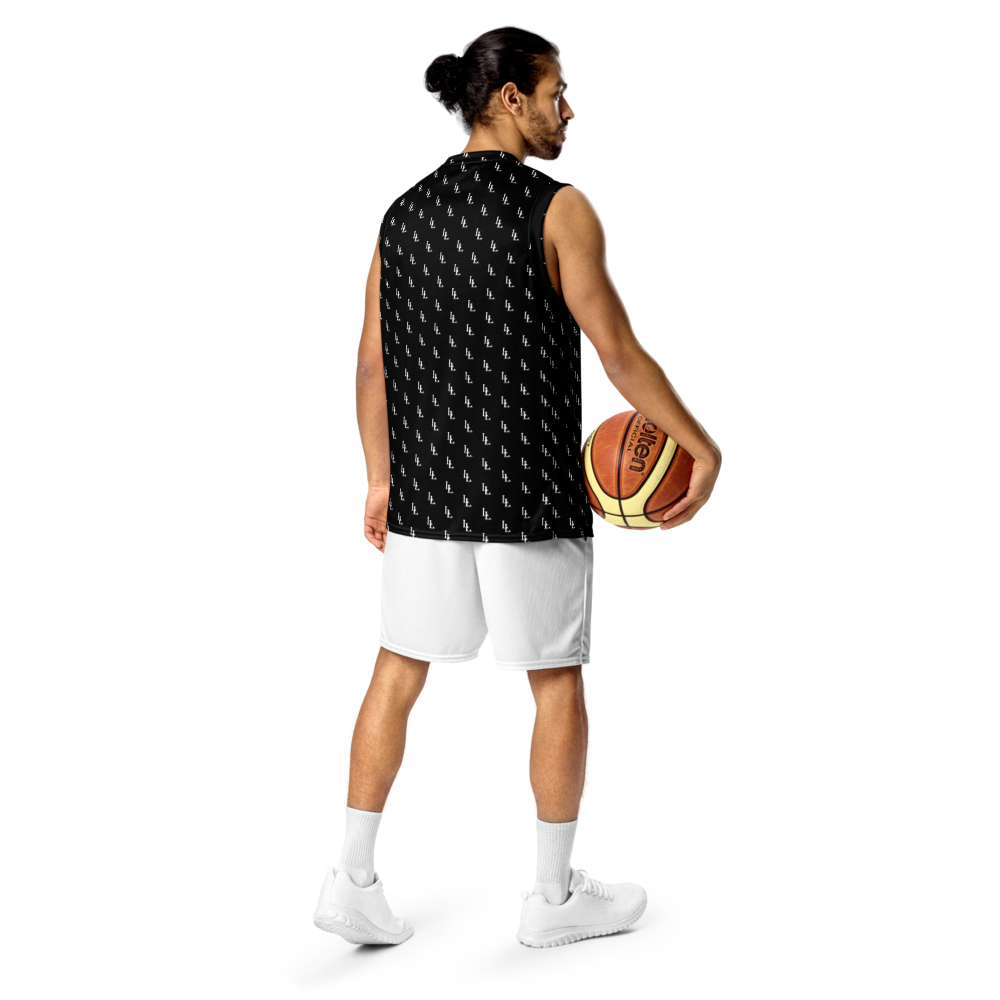 Herren-Basketballtrikot Black-Line Nr.086 „1 of 2K“ von MioLeo