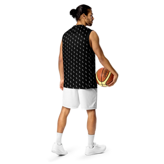 Herren-Basketballtrikot Black-Line Nr.086 „1 of 2K“ von MioLeo