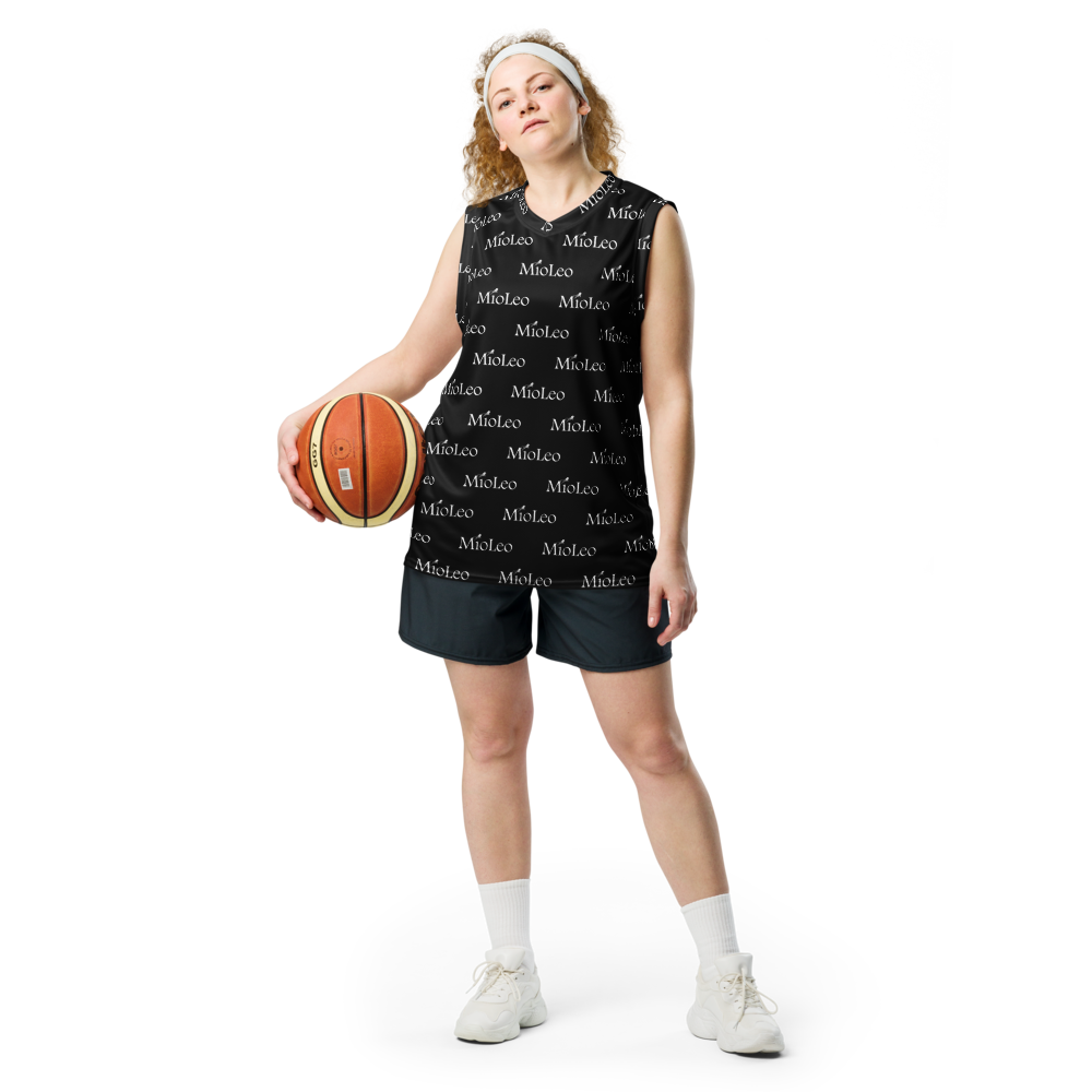 Women´s Basketball Jersey White-Line No.203 "1 of 1K" by MioLeo
