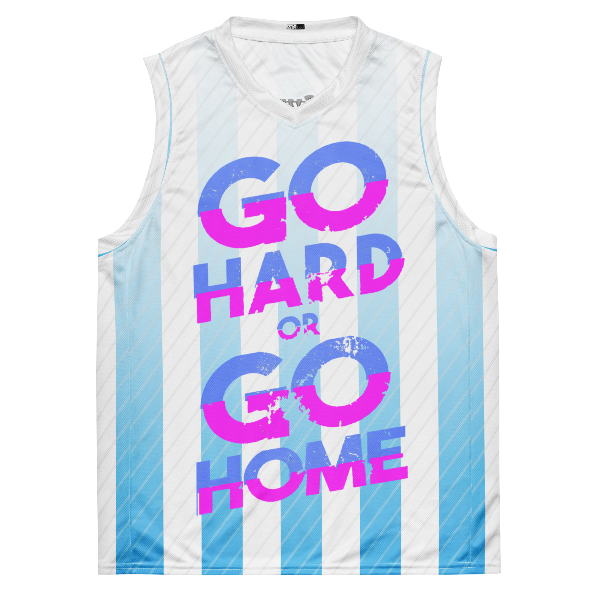 Recyceltes Unisex-Basketballtrikot Sport-Line Nr. 234 „1 of 5K“ von MioLeo