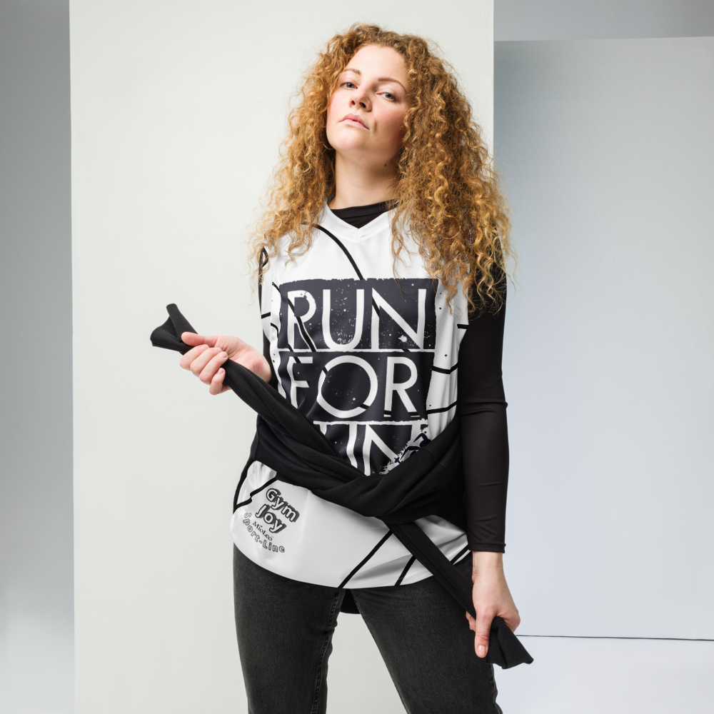 Recyceltes Unisex-Basketballtrikot Sport-Line Nr. 199 „1 of 5K“ von MioLeo