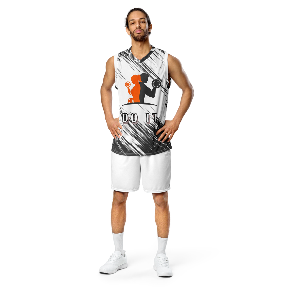 Recyceltes Unisex-Basketballtrikot Sport-Line Nr. 248 „1 of 5K“ von MioLeo