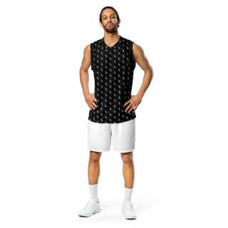 Herren-Basketballtrikot Black-Line Nr.086 „1 of 2K“ von MioLeo