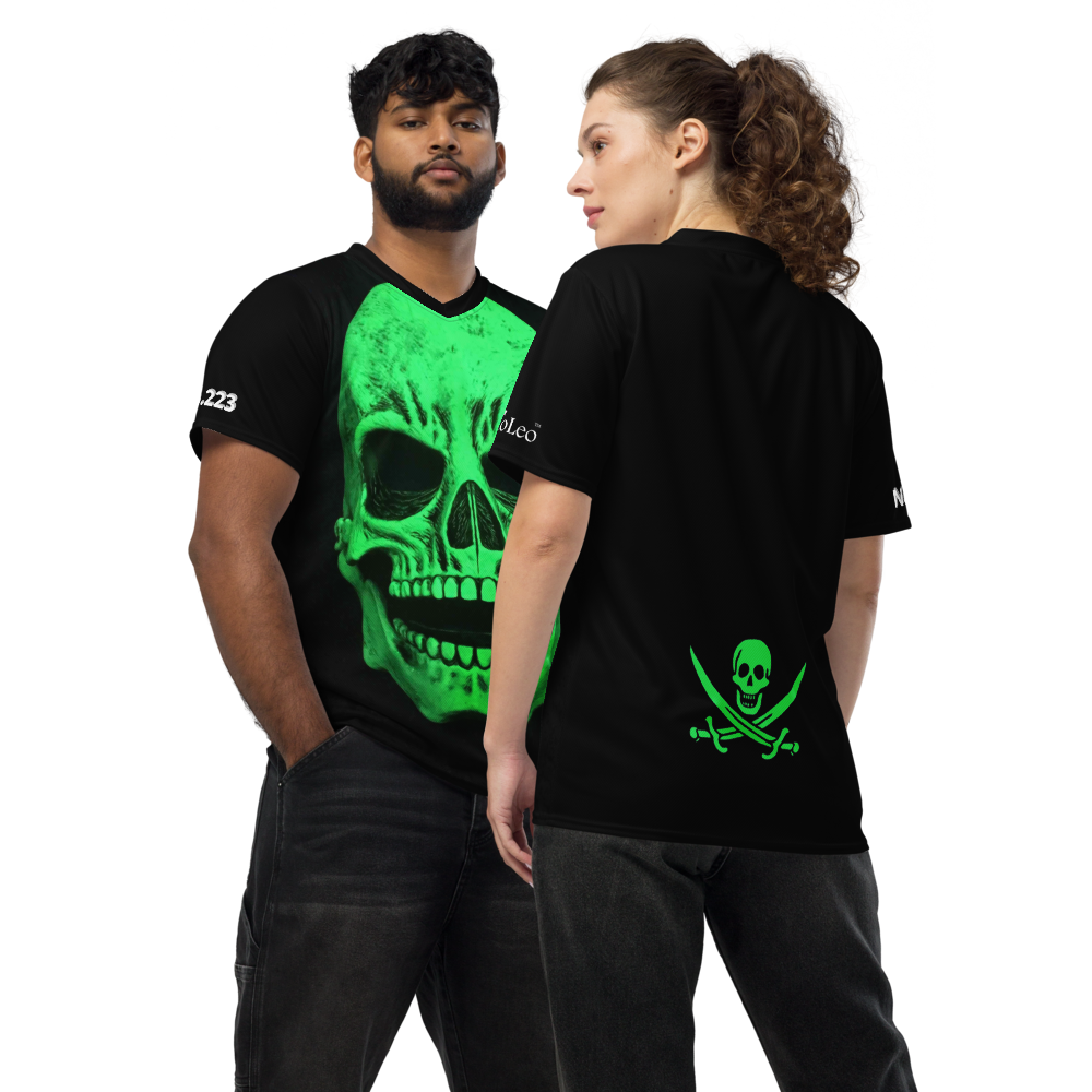 Unisex Jersey - Green-Line No.223 "1 of 5K Premium-Exclusive" by MioLeo