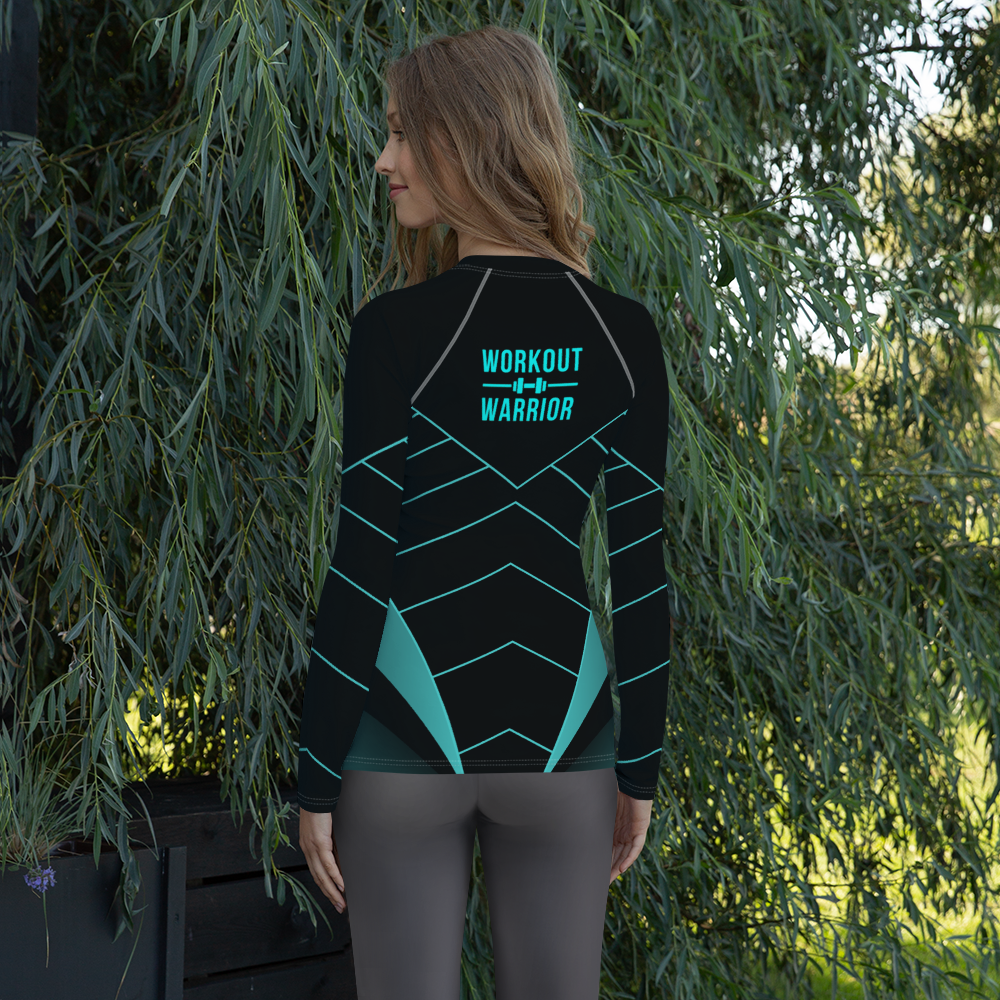 Women's Rash Guard Sport-Line No.114 "1 of 5K" by MioLeo