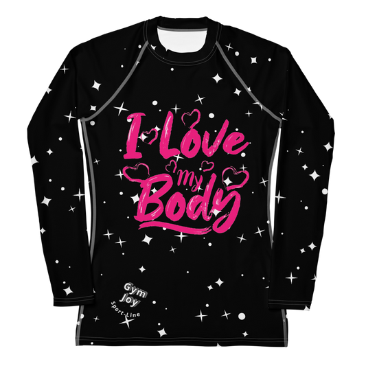 Women's Rash Guard Sport-Line No.116 "1 of 5K" by MioLeo