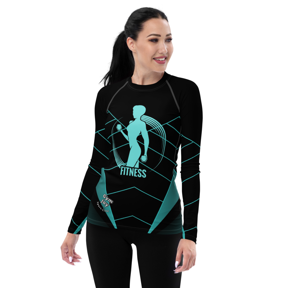 Women's Rash Guard Sport-Line No.114 "1 of 5K" by MioLeo