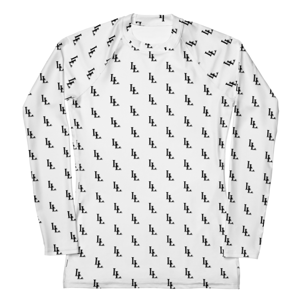Women`s Rash Guard Black-Line No.085 "1 of 1K Master-Exclusive" by Léon LeRef