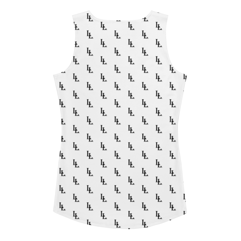 Women´s Sublimation Cut & Sew Tank Top Black-Line No.085 "1 of 2K" by Léon LeRef