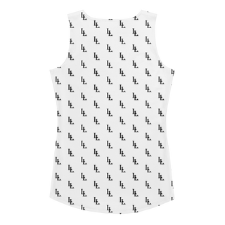 Women´s Sublimation Cut & Sew Tank Top Black-Line No.085 "1 of 2K" by Léon LeRef