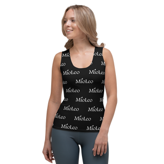 Women´s Sublimation Cut & Sew Tank Top White-Line No.203 "1 of 1K" by MioLeo