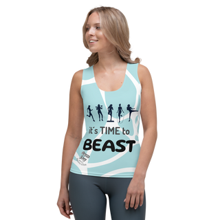 Women´s Sublimation Cut & Sew Tank Top Sport-Line No.176 "1 of 5K" by MioLeo