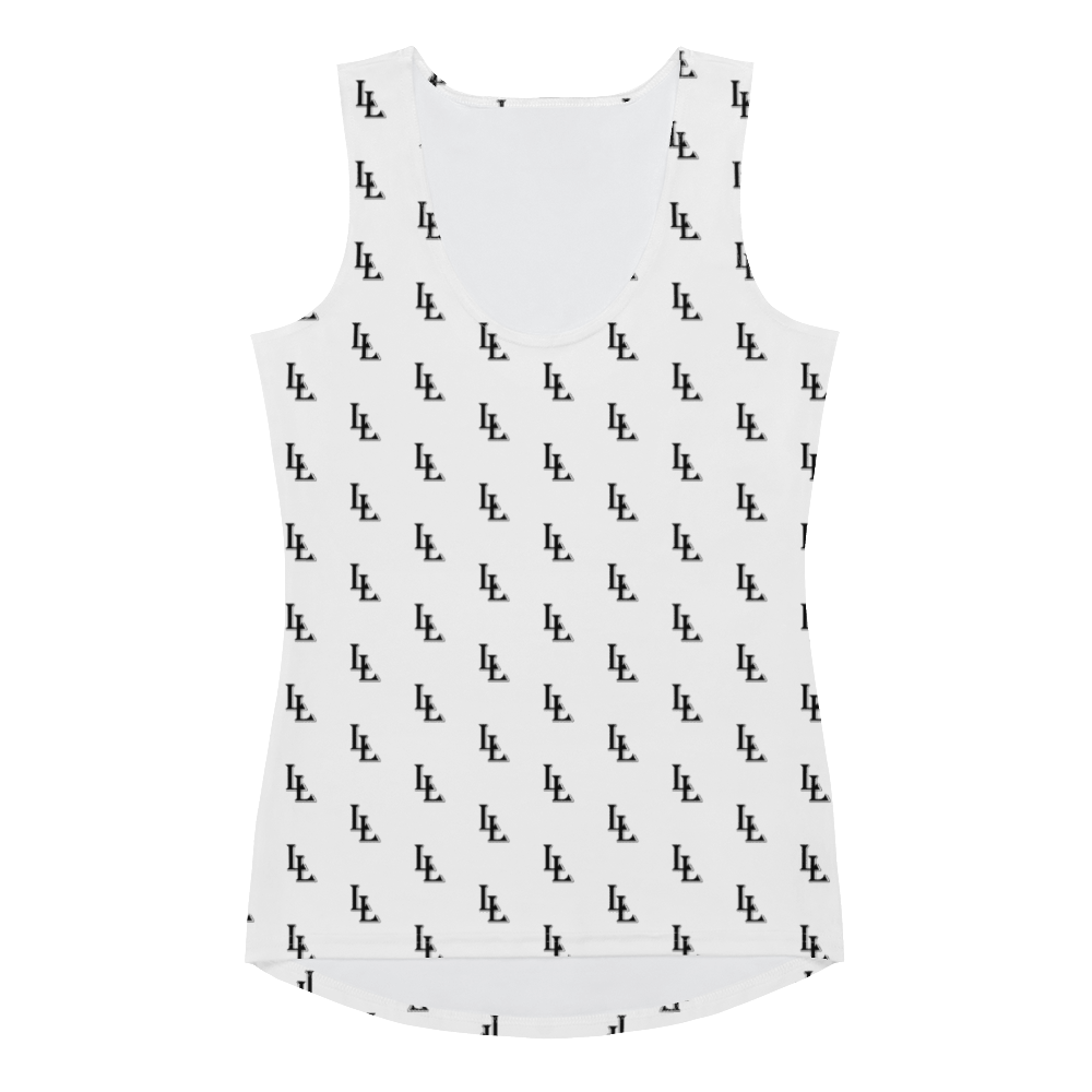 Women´s Sublimation Cut & Sew Tank Top Black-Line No.085 "1 of 2K" by Léon LeRef