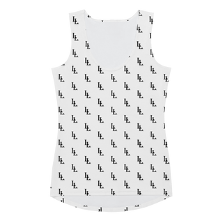 Women´s Sublimation Cut & Sew Tank Top Black-Line No.085 "1 of 2K" by Léon LeRef