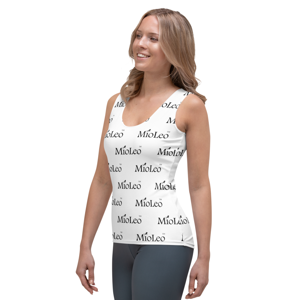 Women´s Sublimation Cut & Sew Tank Top White-Line No.202 "1 of 1K" by MioLeo