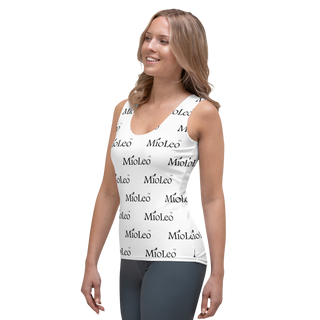 Women´s Sublimation Cut & Sew Tank Top White-Line No.202 "1 of 1K" by MioLeo