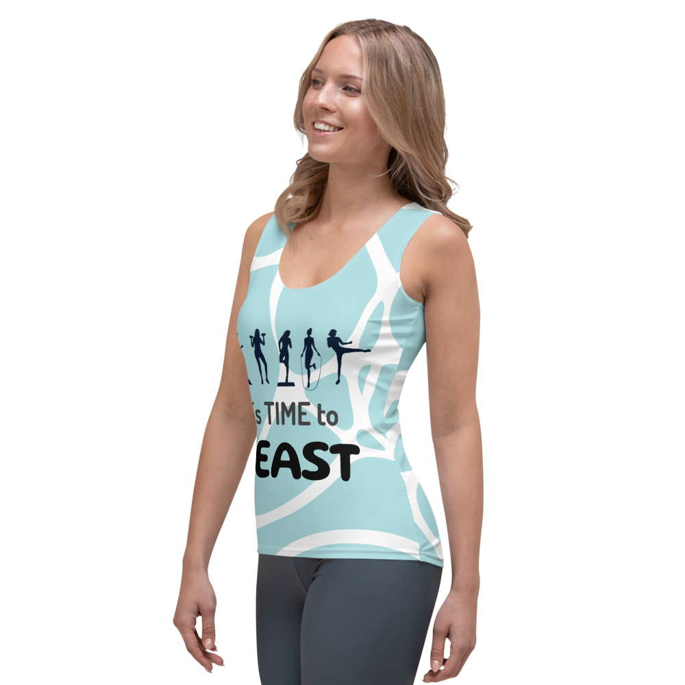 Women´s Sublimation Cut & Sew Tank Top Sport-Line No.176 "1 of 5K" by MioLeo