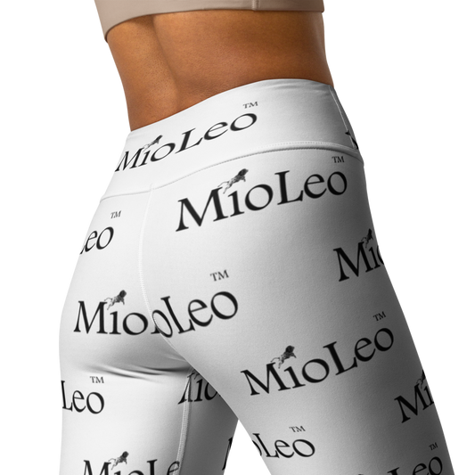 Women´s Yoga Leggings White-Line No.202 "1 of 1K" by MioLeo