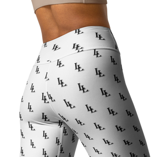 Women´s Yoga Leggings Black-Line No.085 "1 of 2K" by Léon LeRef