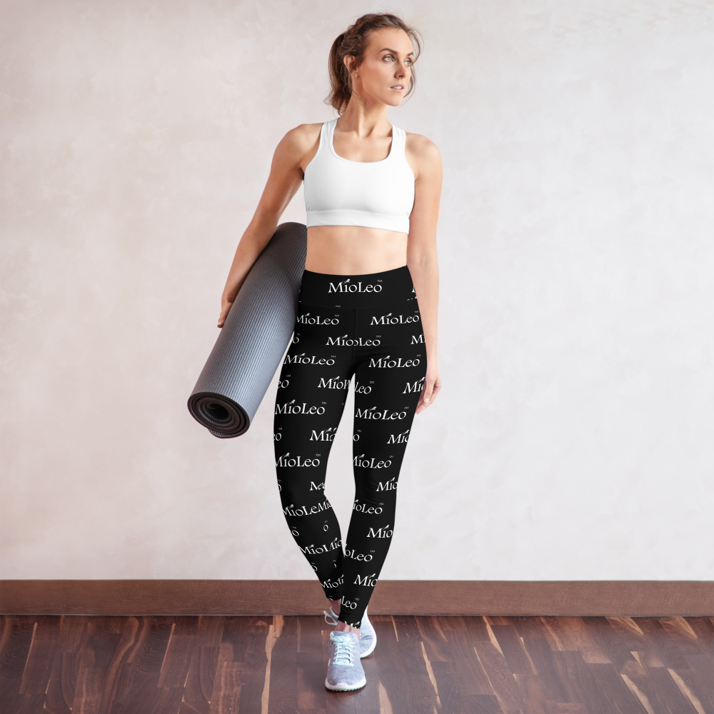 Women´s Yoga Leggings White-Line No.203 "1 of 1K" by MioLeo