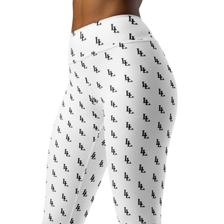 Women´s Yoga Leggings Black-Line No.085 "1 of 2K" by Léon LeRef