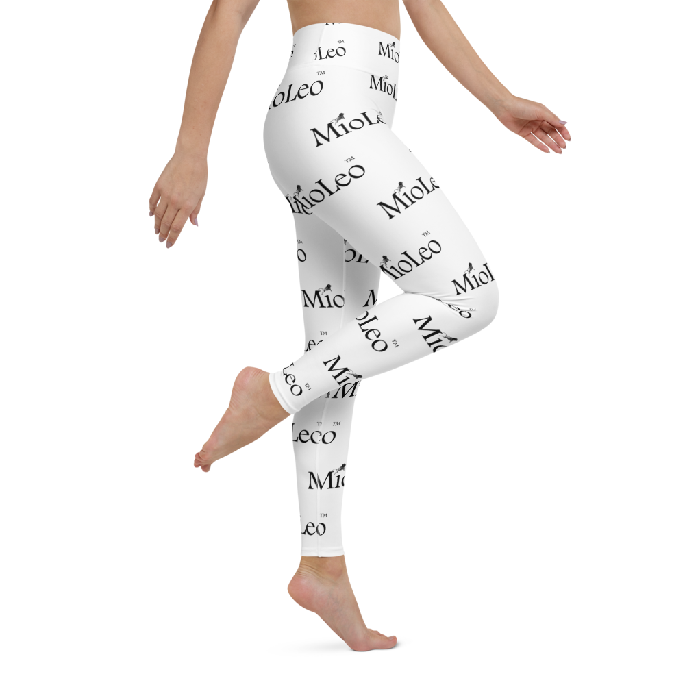 Women´s Yoga Leggings White-Line No.202 "1 of 1K" by MioLeo