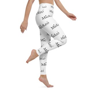 Women´s Yoga Leggings White-Line No.202 "1 of 1K" by MioLeo