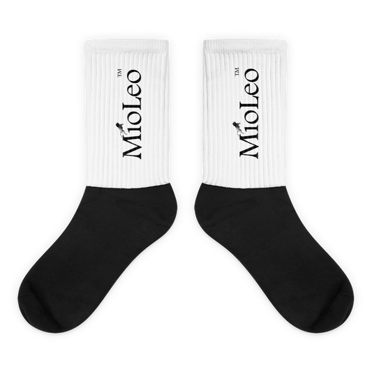 Unisex Socks - White-Line No.147 "unlimited" by MioLeo