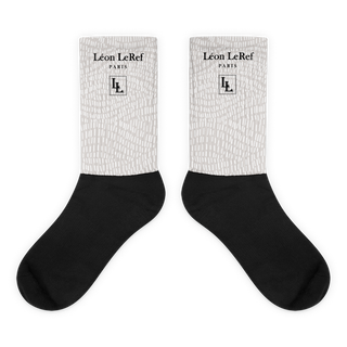 Unisex Socks - Black-Line No.045-02 "1 of 500" by Léon LeRef