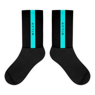 Unisex Socks - Black-Line No.05-2 "1 of 500" by Léon LeRef