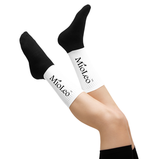 Unisex Socks - White-Line No.147 "unlimited" by MioLeo