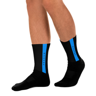 Unisex Socks - Black-Line No.04-2 "1 of 500" by Léon LeRef