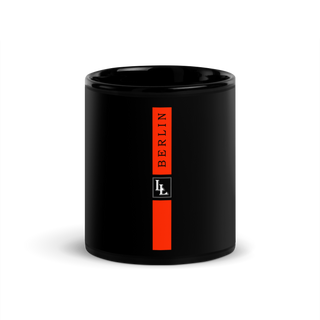 Glossy Mug Black-Line No.709 "1 of 5K" by Léon LeRef