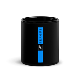 Glossy Mug Black-Line No.707 "1 of 5K" by Léon LeRef